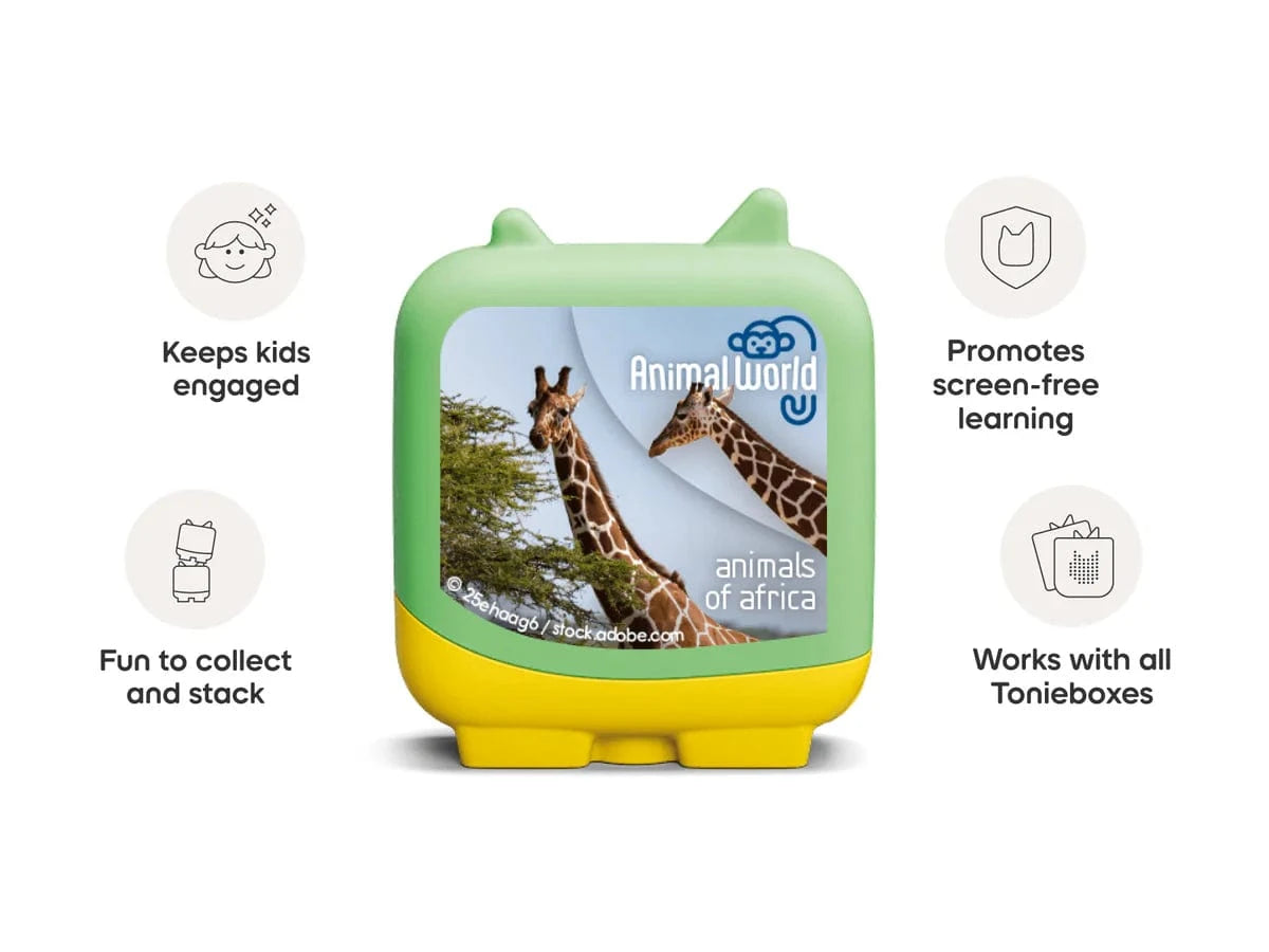 Animal World Animals of Africa Clever Tonies - 4 Pack Tonies Lil Tulips