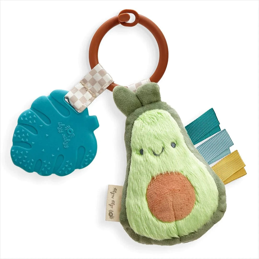 Annie the Avocado Itzy Pal™ Plush + Teether Itzy Ritzy Pacifiers & Teethers Lil Tulips