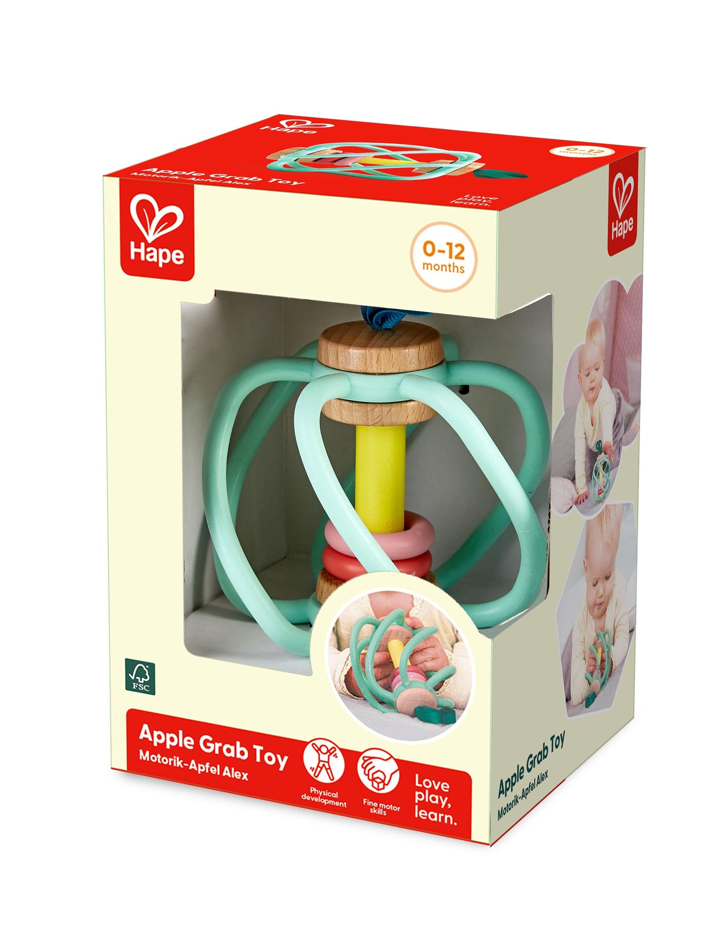Apple Grab Toy Hape Lil Tulips