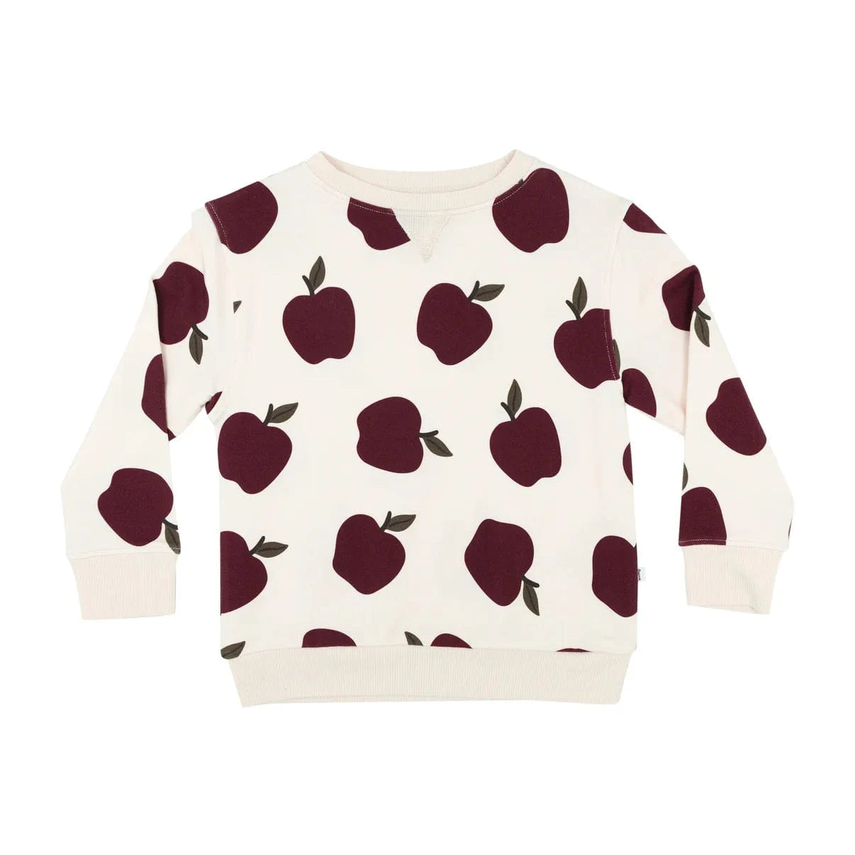 Apples Bamboo French Terry Pullover Brave Little Ones Lil Tulips