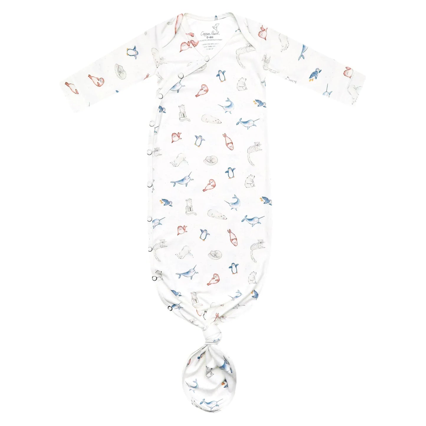 Arctic Wonder Knotted Gown Copper Pearl Lil Tulips