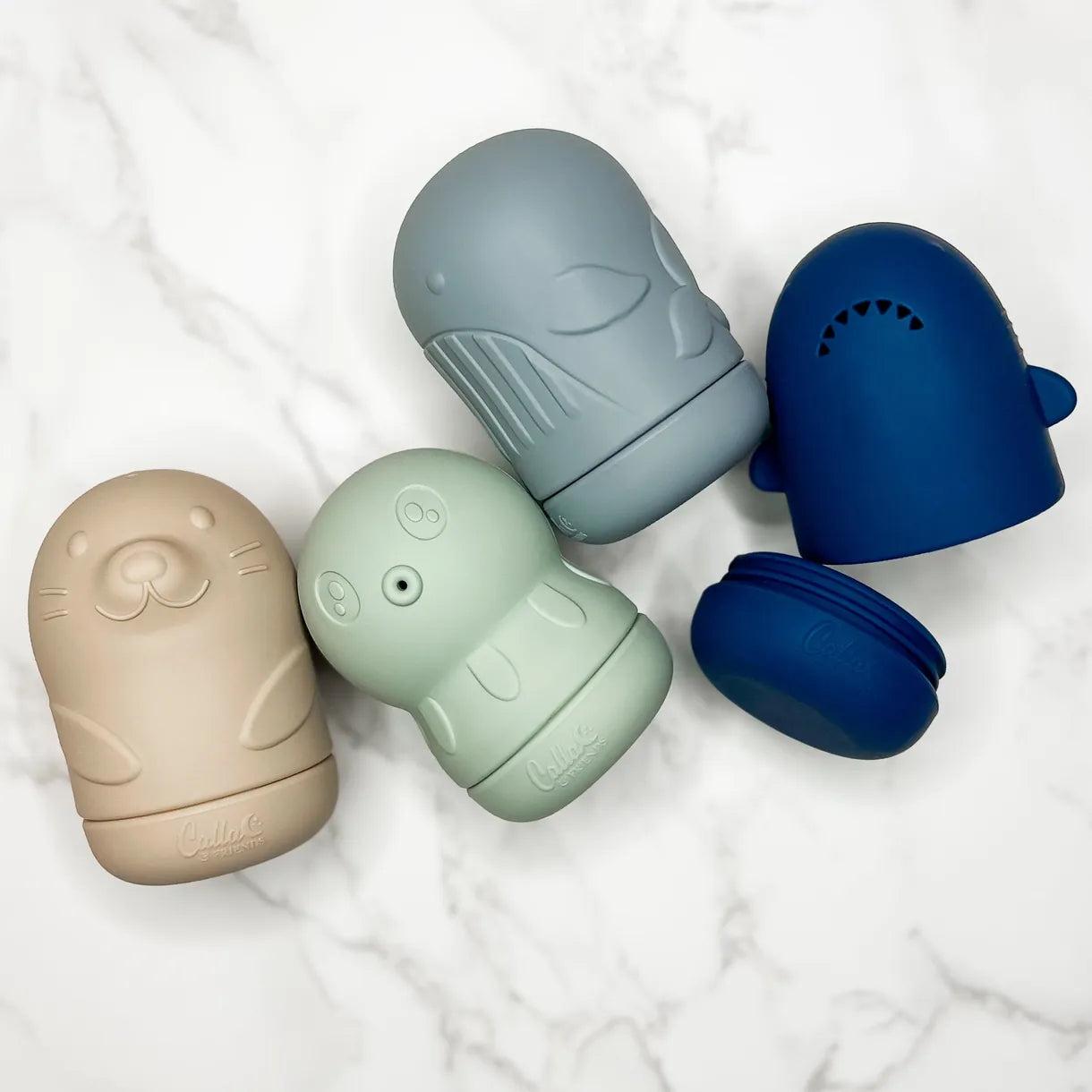Asher's Ocean Bath Toys Calla & Friends Lil Tulips