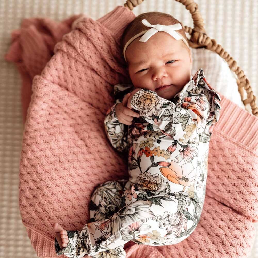 Australiana Organic Growsuit Snuggle Hunny Lil Tulips
