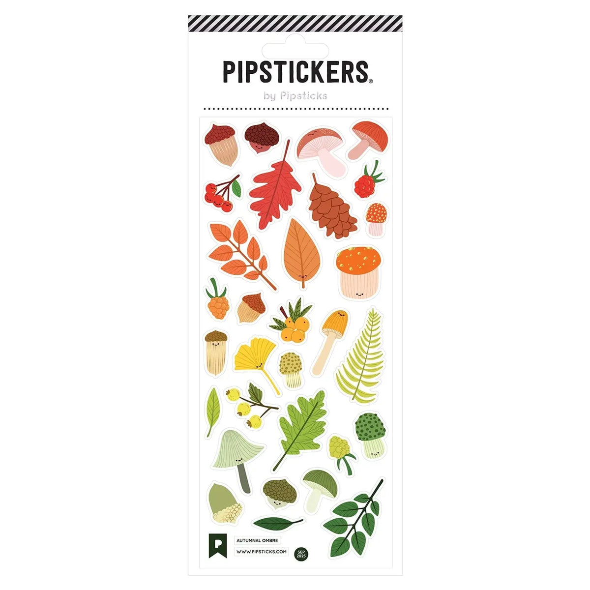 Autumnal Ombre Stickers Pipsticks Lil Tulips