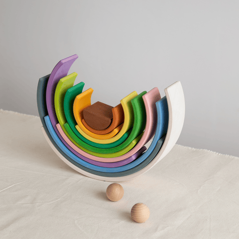 AVDAR Rainbow Stacker - Four Seasons Large AVDAR Lil Tulips