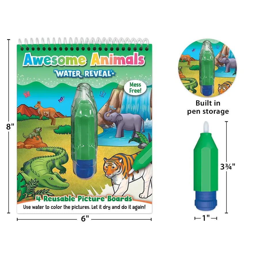 Awesome Animals Water Reveal Teacher Created Resources Lil Tulips