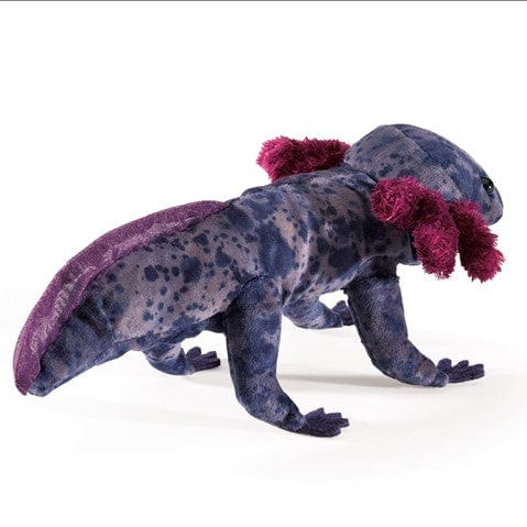 Axolotl, Black Finger Puppet Folkmanis Puppets Folkmanis Puppets Lil Tulips
