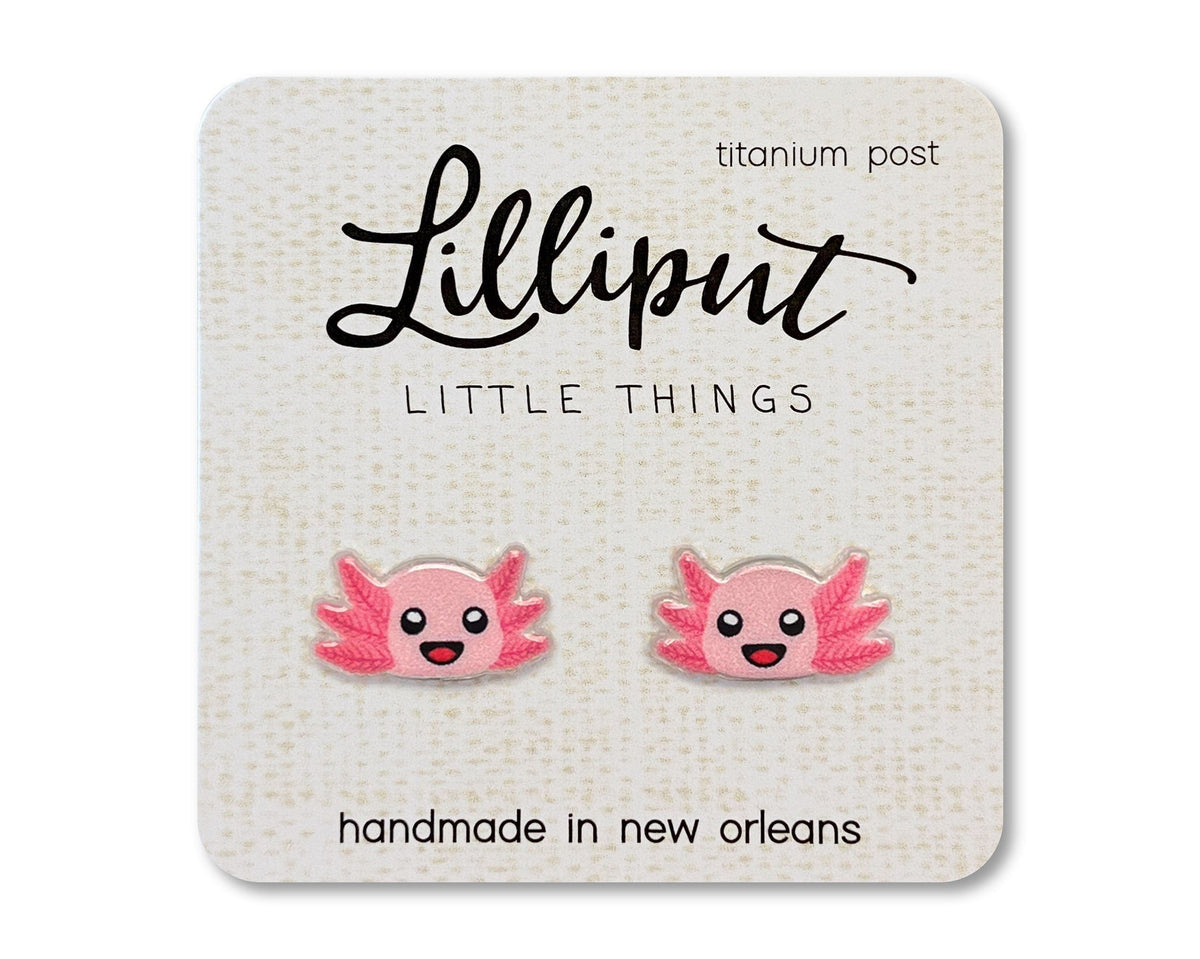 Axolotl Earrings Lilliput Little Things Lil Tulips
