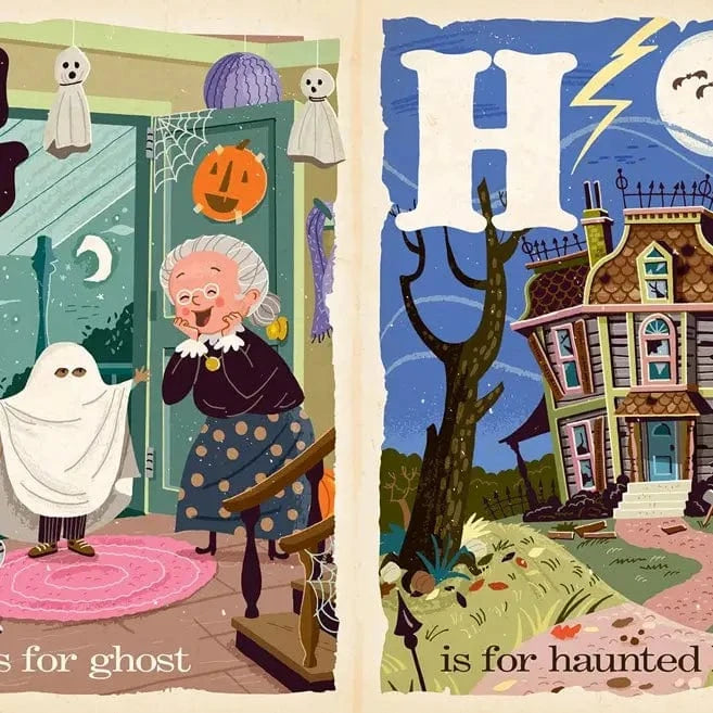 B is for Boo: A Halloween Alphabet Babylit Lil Tulips