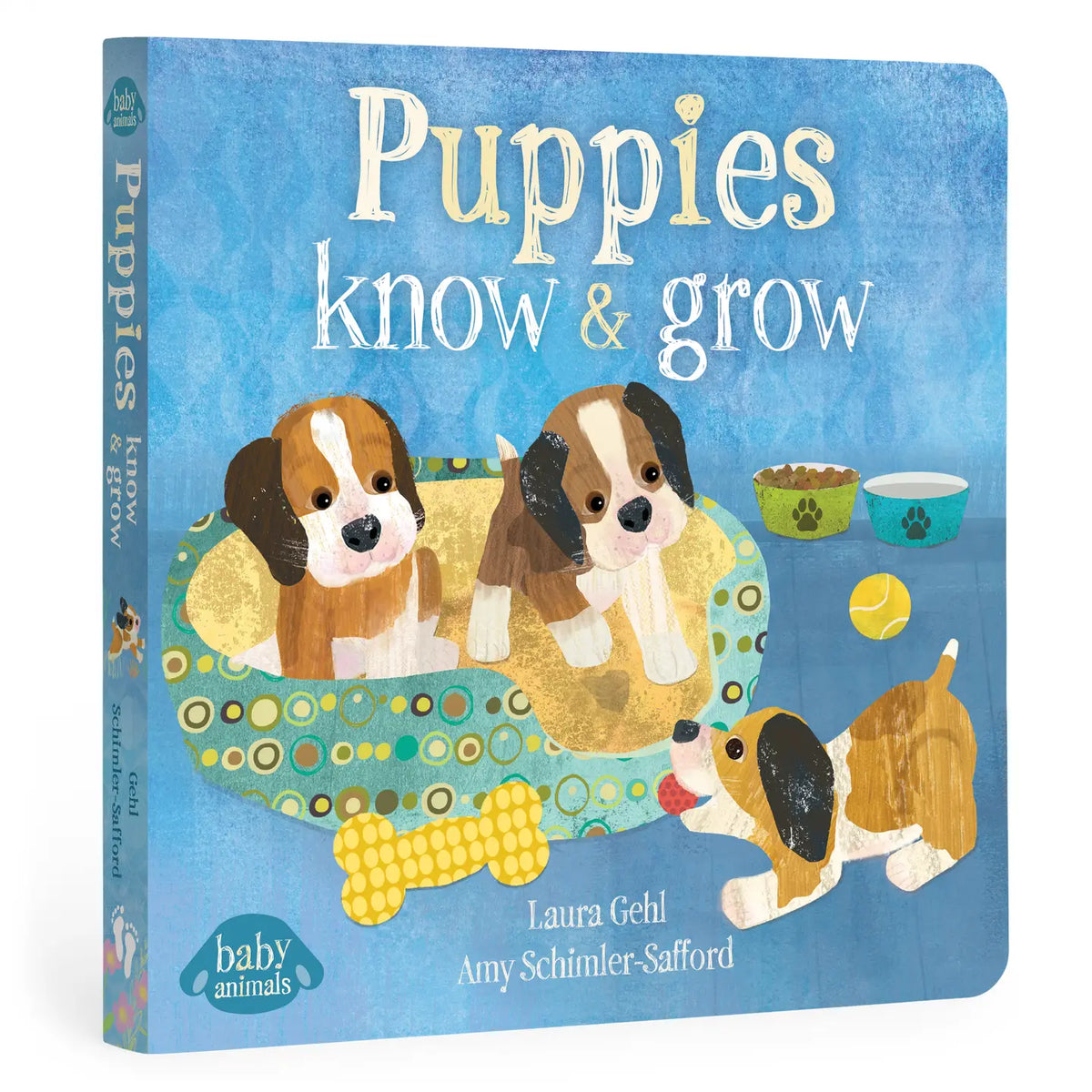 Baby Animals: Puppies Know & Grow Board Book Barefoot Books Lil Tulips