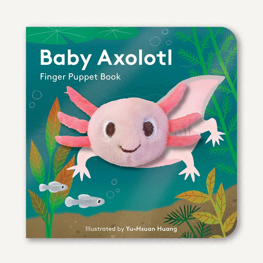 Baby Axolotl Finger Puppet Book Chronicle Books Lil Tulips