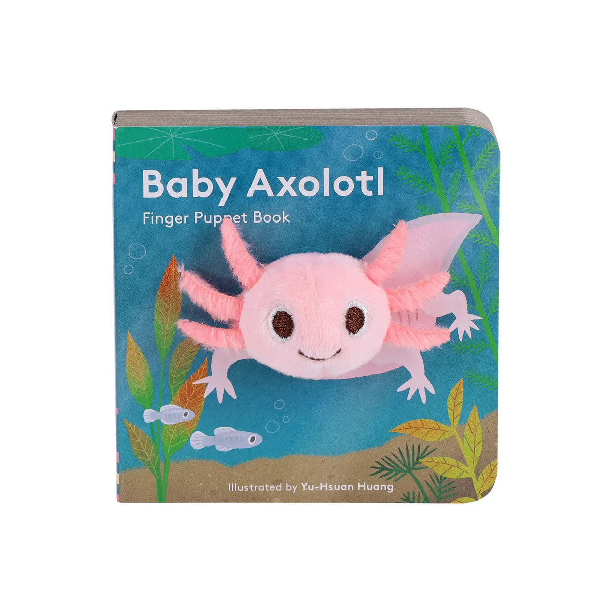 Baby Axolotl Finger Puppet Book Chronicle Books Lil Tulips