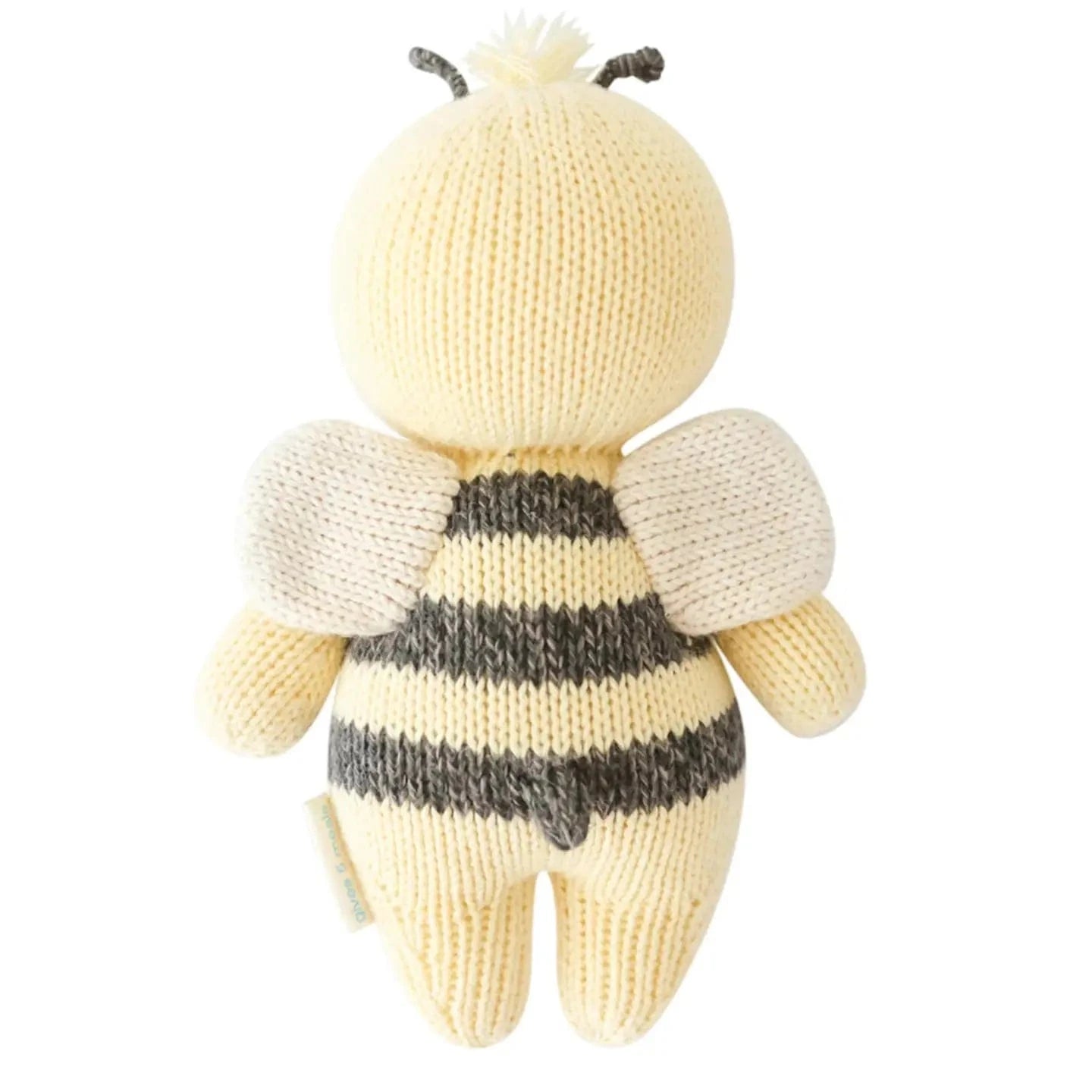 Baby Bee Hand Knit Doll - 7" cuddle+kind Lil Tulips