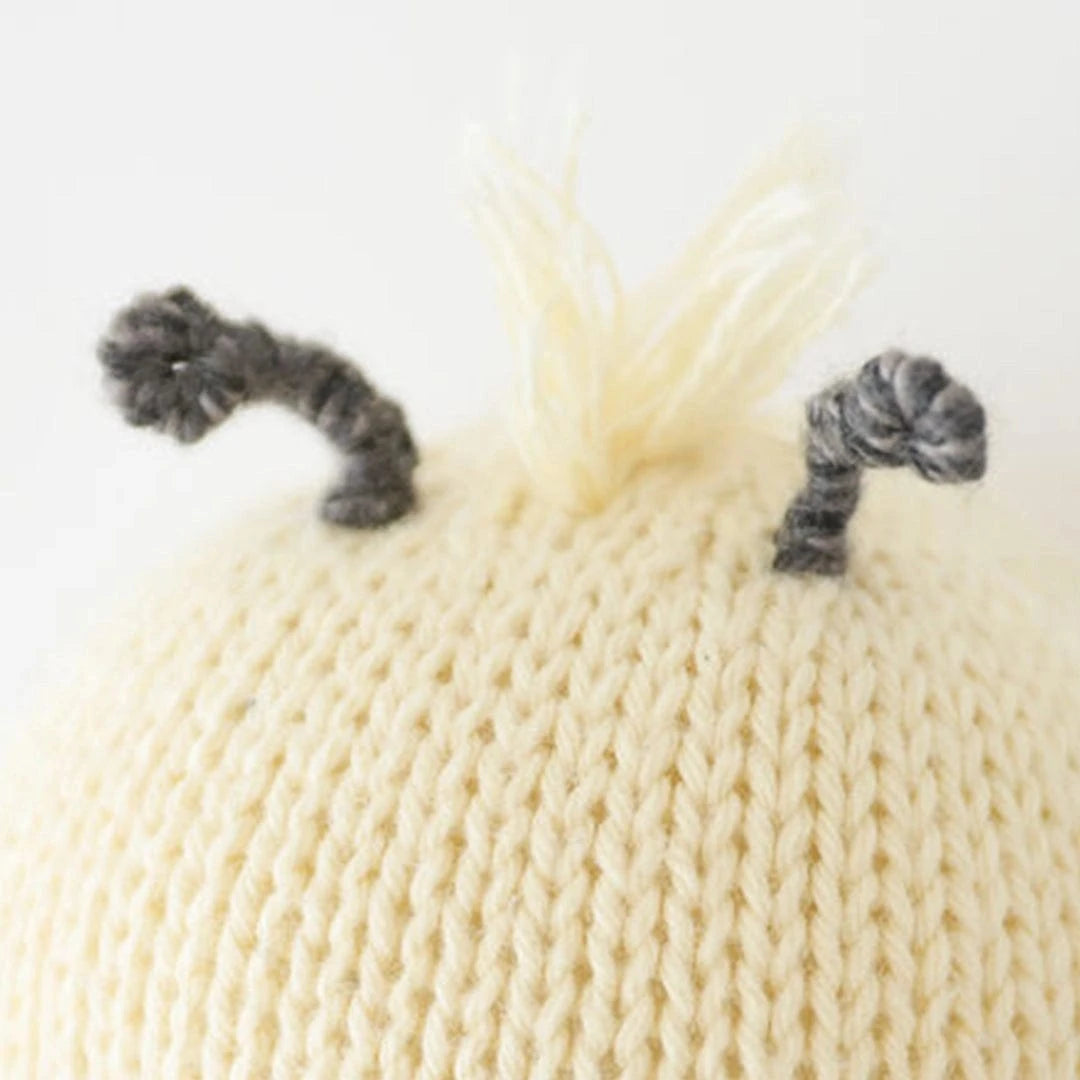 Baby Bee Hand Knit Doll - 7" cuddle+kind Lil Tulips