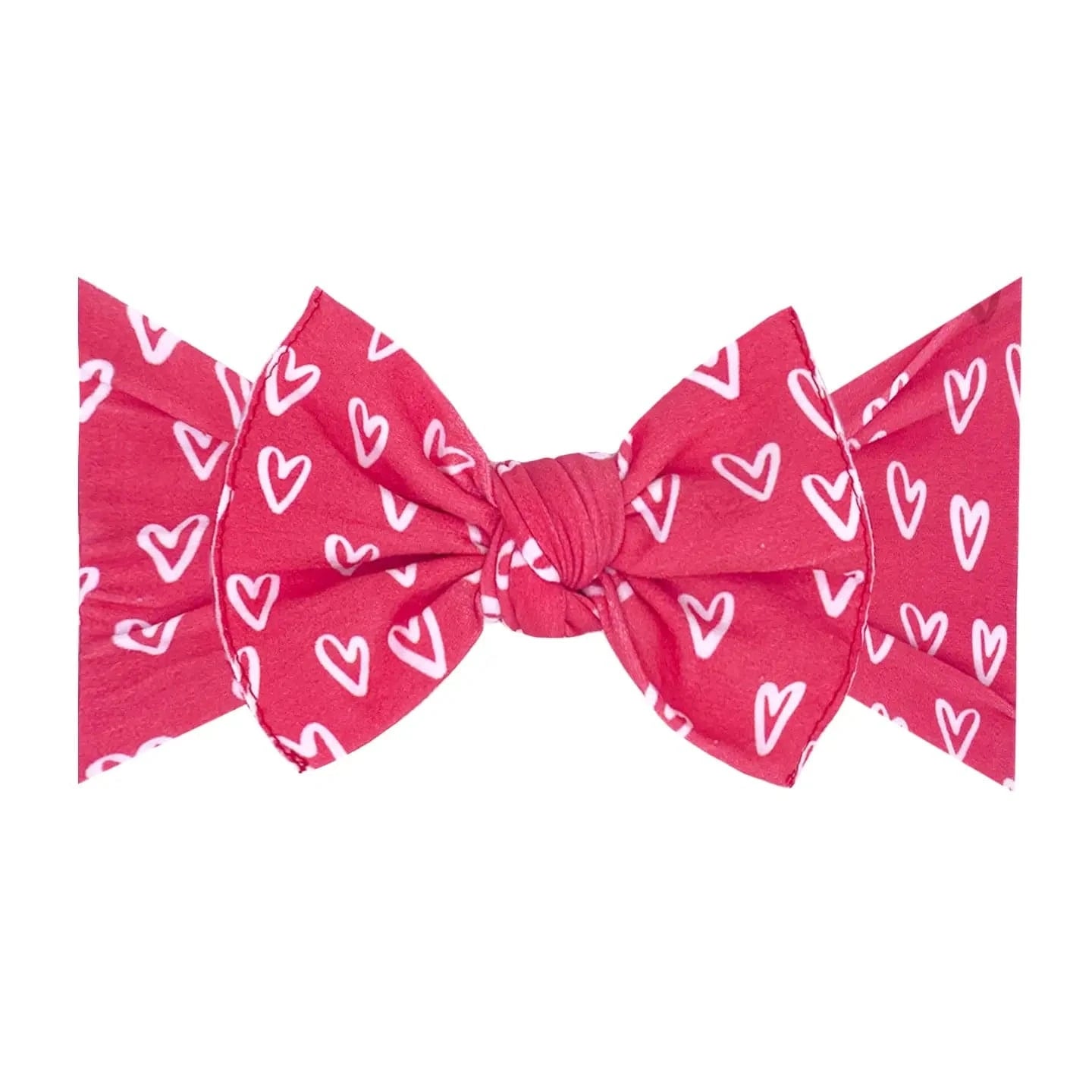 Baby Bling® Printed Knot Headband: Amour Baby Bling Bows Headbands Lil Tulips