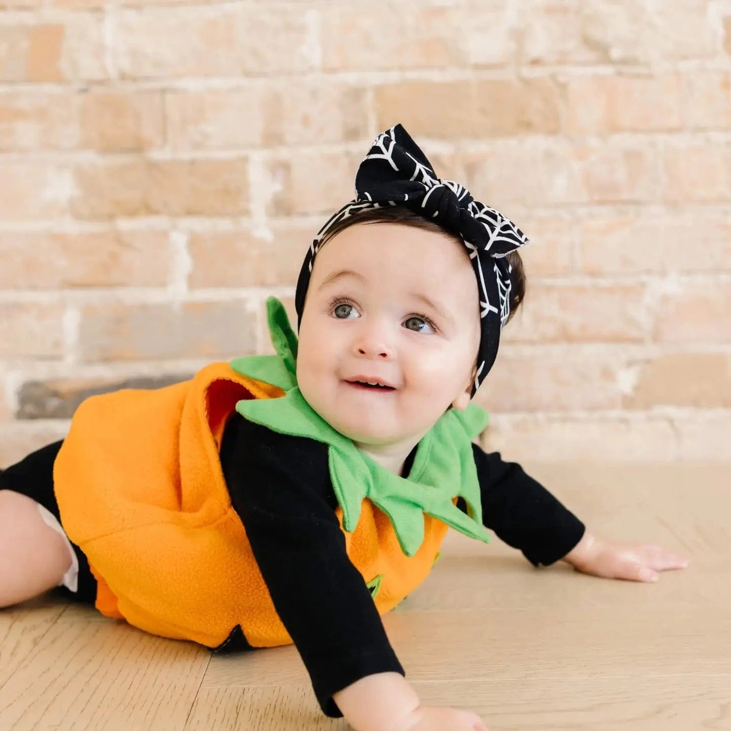 Baby Bling® Printed Knot: Web Baby Bling Bows Headbands Lil Tulips