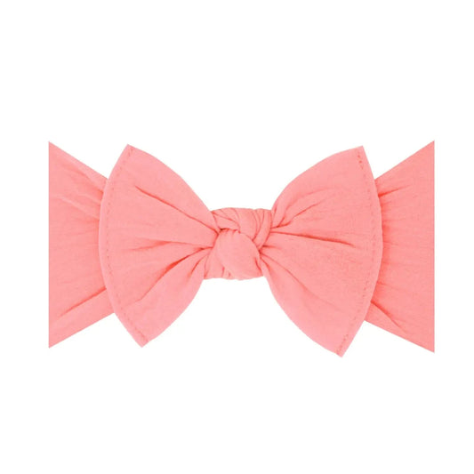 Baby Bling® the Original Knot Headband - Coral Baby Bling Bows Headbands Lil Tulips