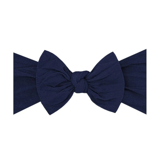 Baby Bling® the Original Knot Headband - Navy Baby Bling Bows Headbands Lil Tulips