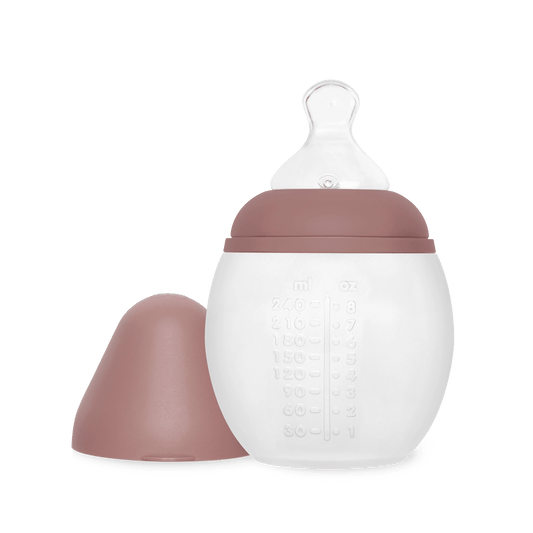 Baby Bottle 8 oz Medium Flow Blossom Elhee Lil Tulips