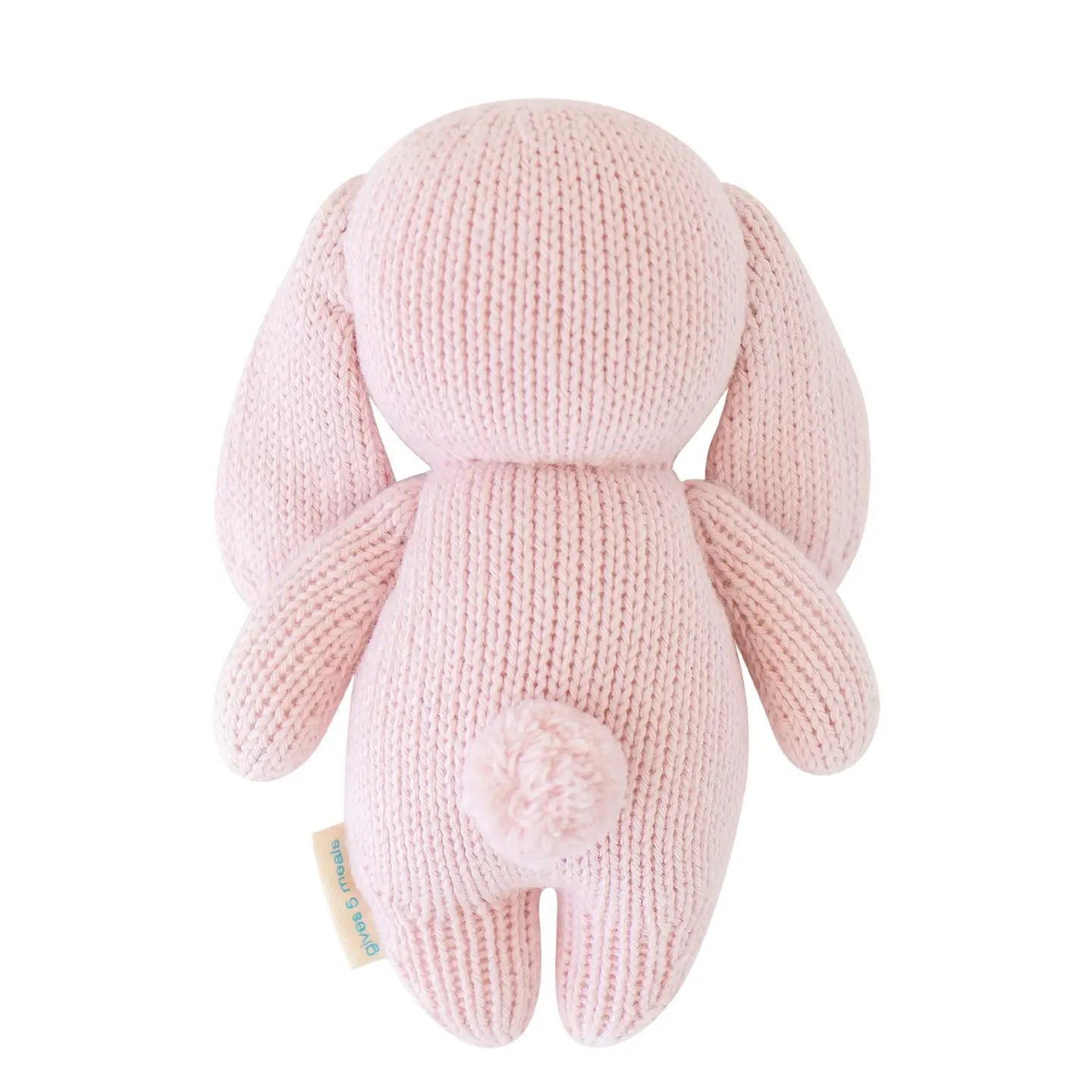 Baby Bunny Lilac Hand Knit cuddle+kind Lil Tulips