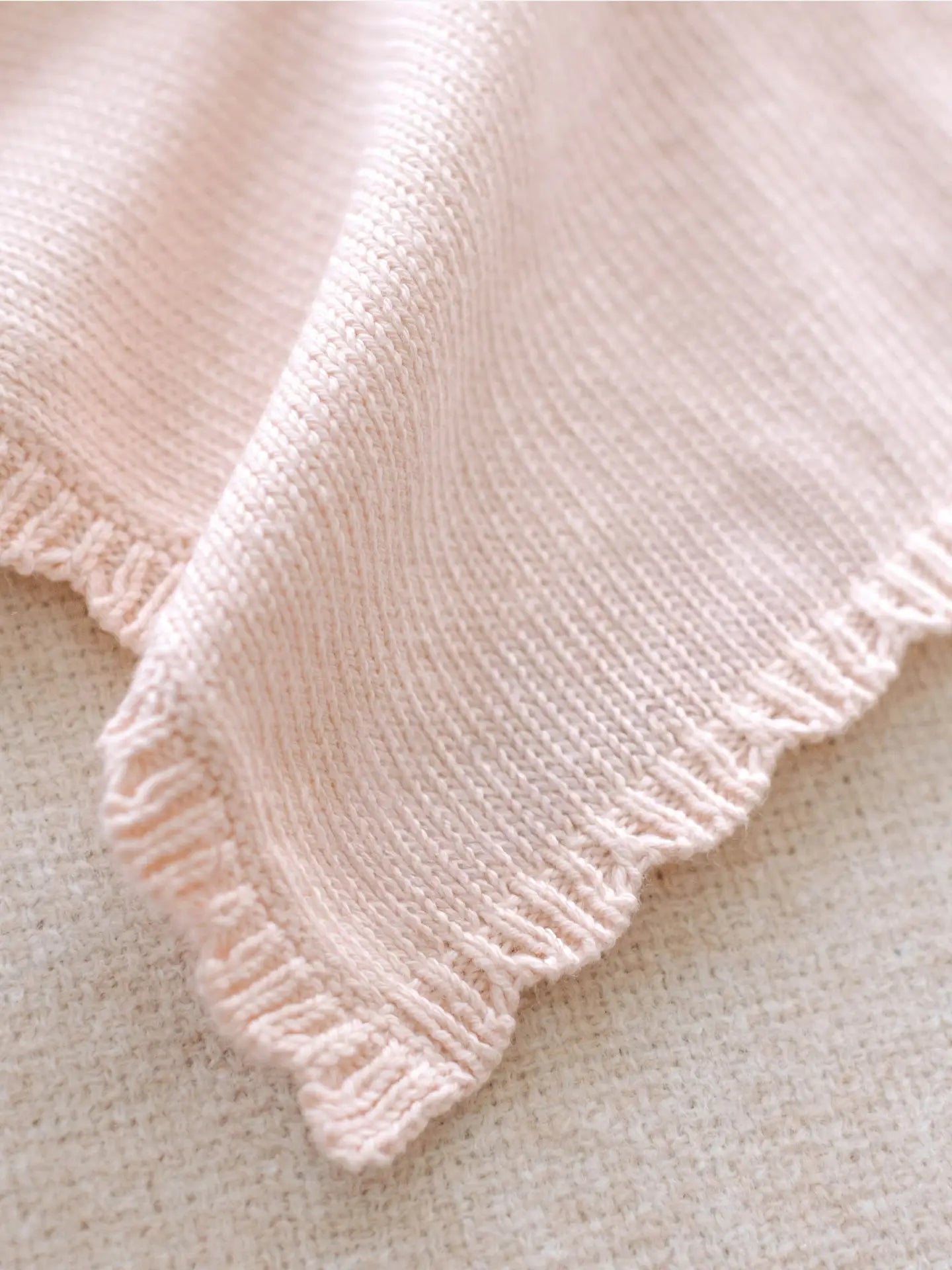 Baby Bunny Lovey (Blush) cuddle+kind Lil Tulips