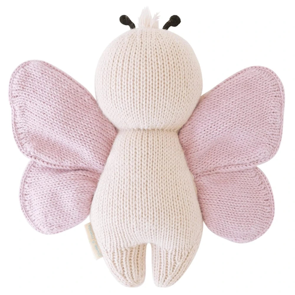 Baby Butterfly Hand Knit Doll - 7" cuddle+kind Lil Tulips