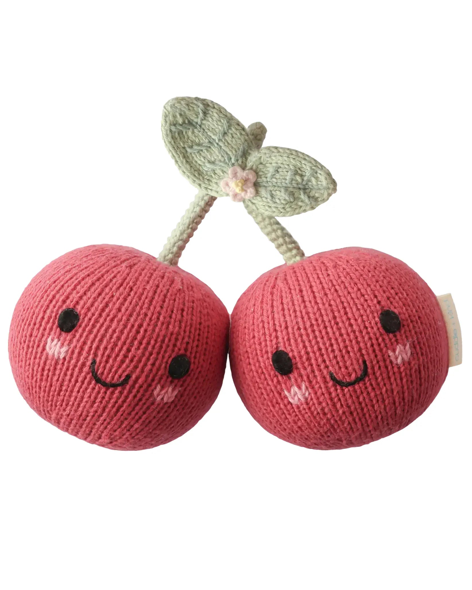 Baby Cherries Hand Knit cuddle+kind Lil Tulips
