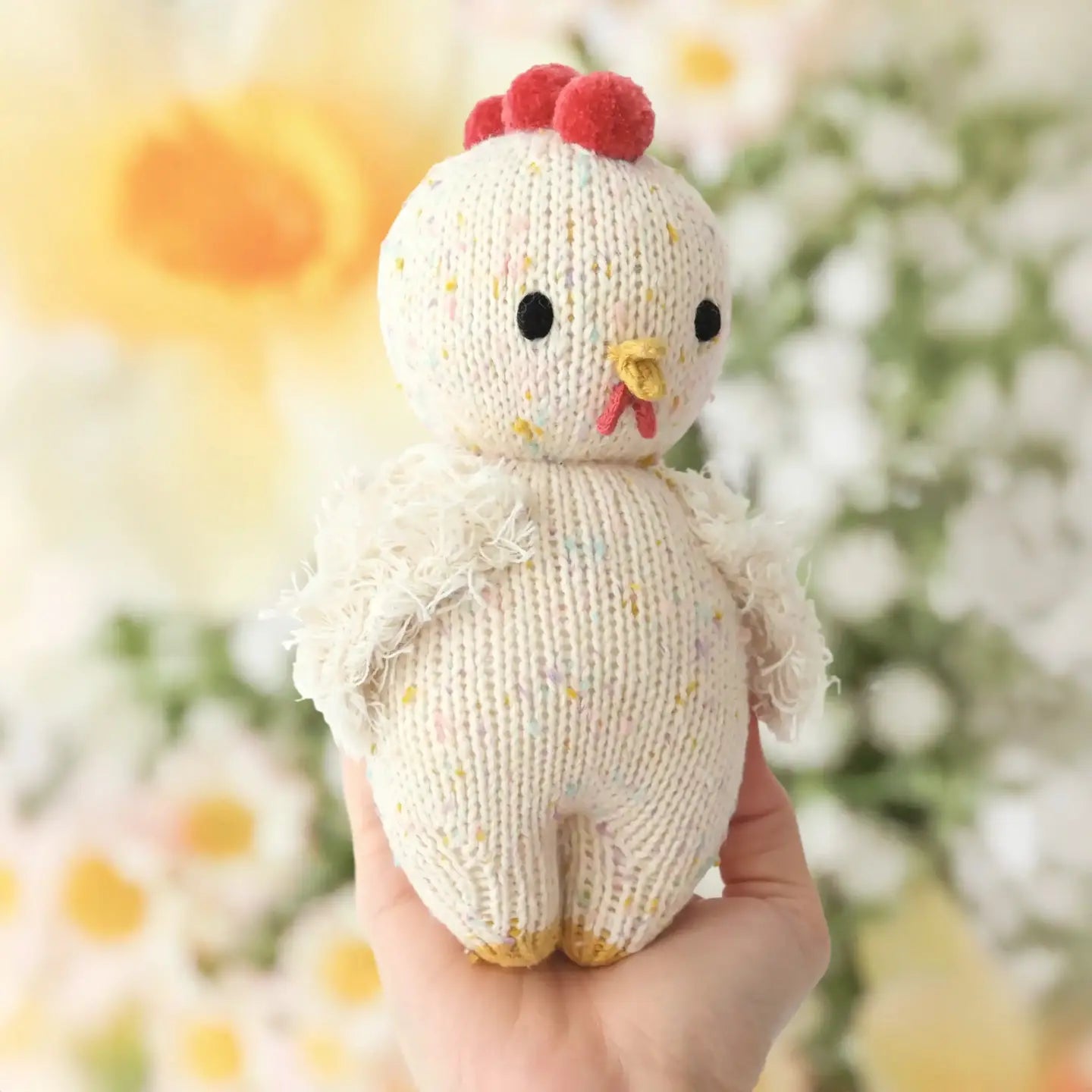Baby Chicken Hand Knit cuddle+kind Lil Tulips