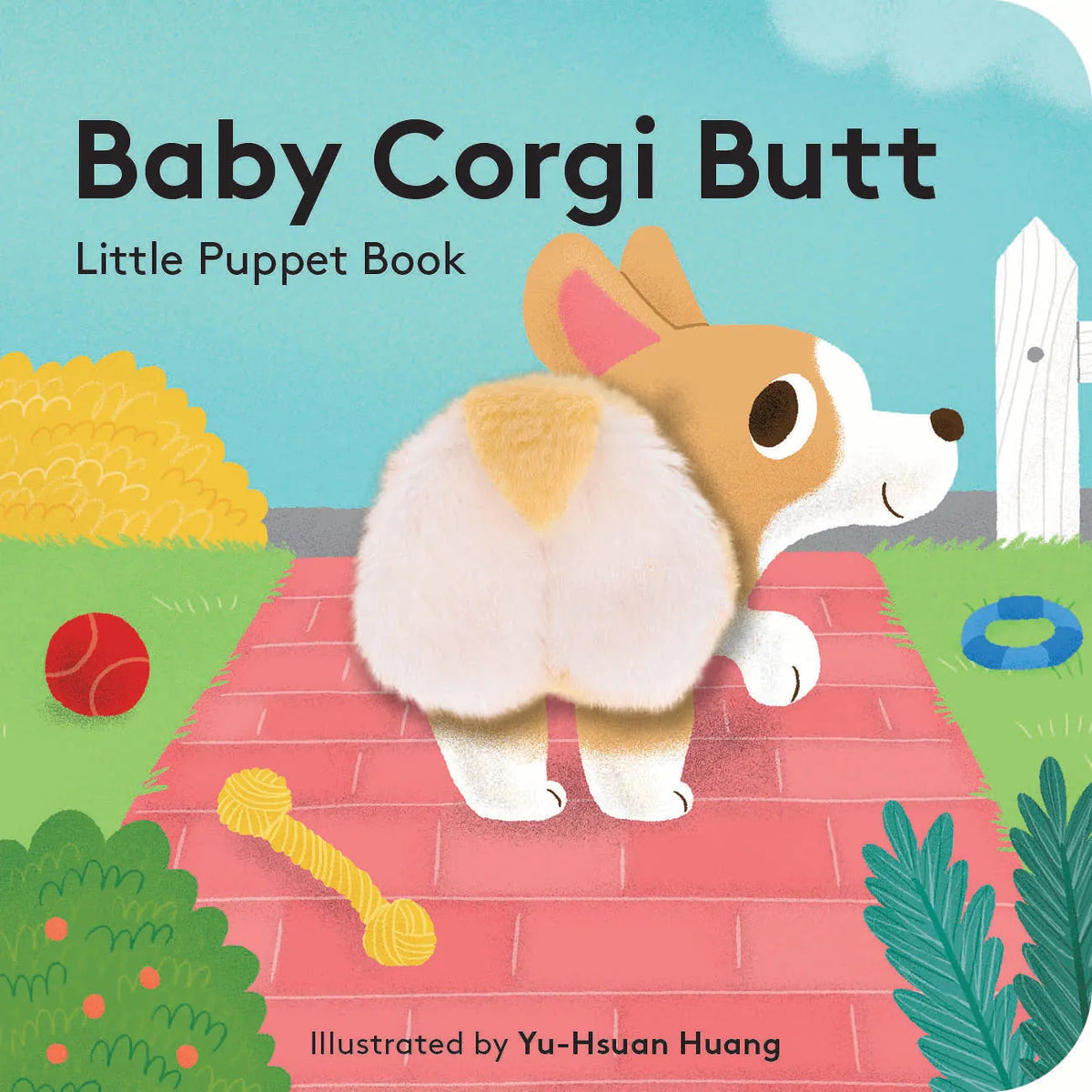 Baby Corgi Butt Finger Puppet Book Chronicle Books Lil Tulips