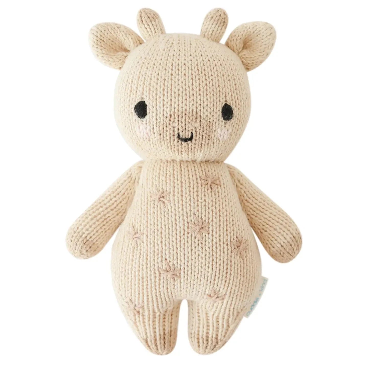 Baby Giraffe Hand Knit Doll cuddle+kind Lil Tulips
