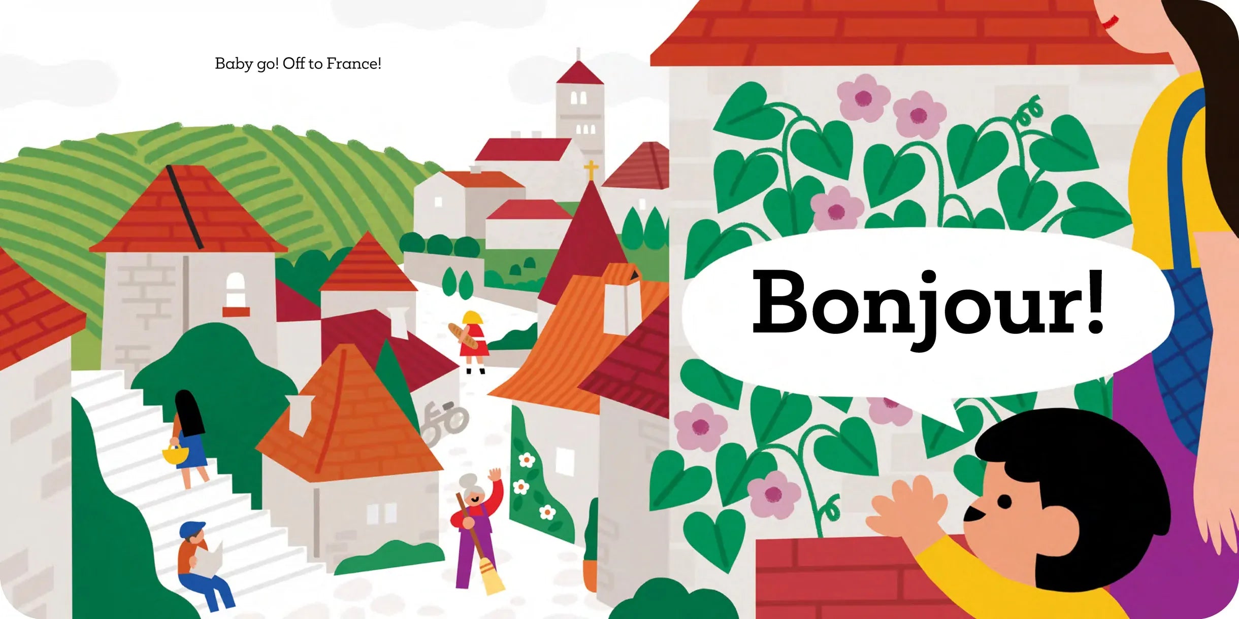 Baby Go! France Gloo Books Lil Tulips