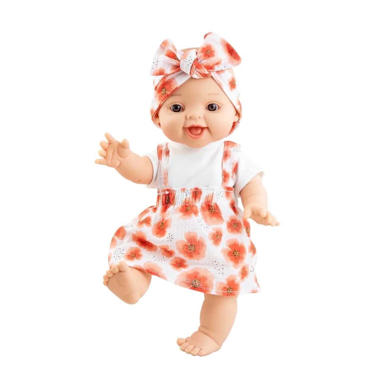 Baby Gordis - Leire with Floral Overalls - Paola Reina Paola Reina Lil Tulips