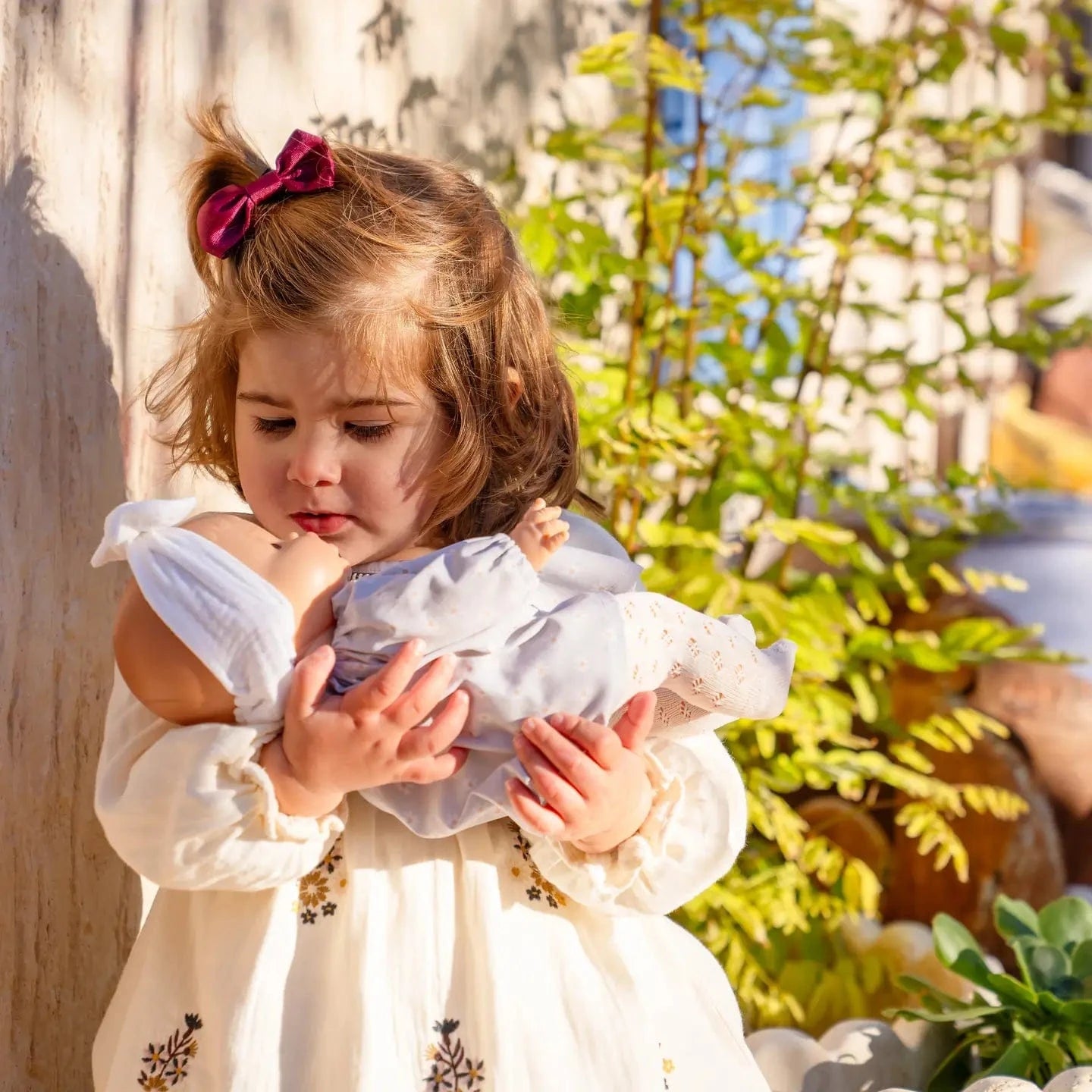 Baby Gordis - Raky with Floral Blouse Dress - Paola Reina Paola Reina Dolls Lil Tulips