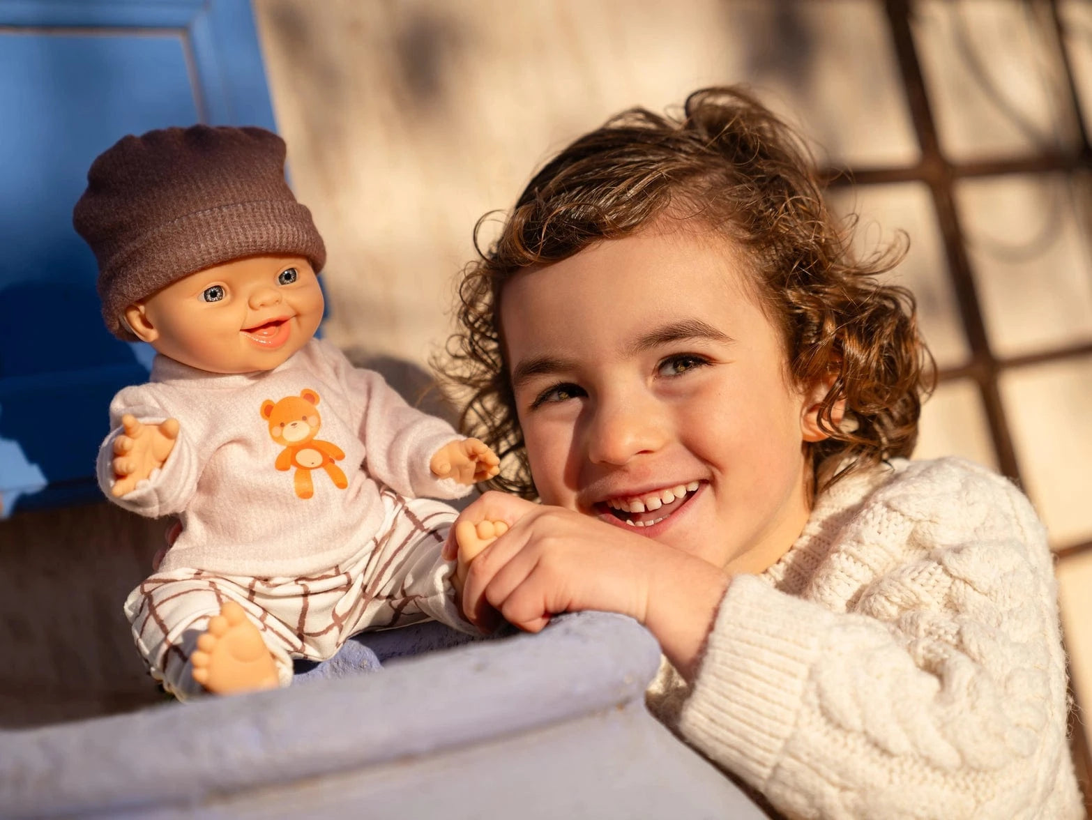 Baby Gordis - Teddy Bear Sweater and Pants - Paola Reina Paola Reina Lil Tulips