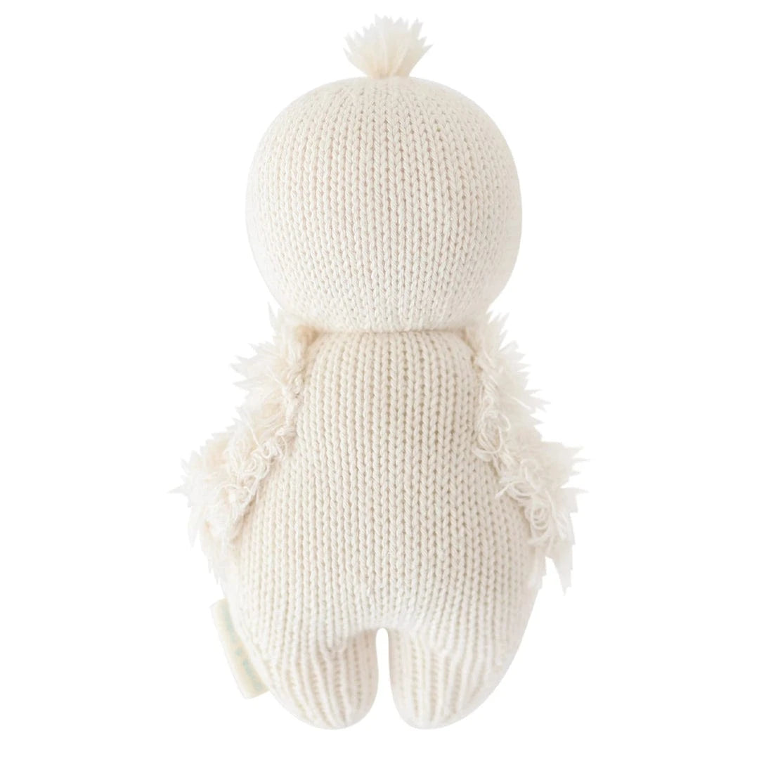 Baby Gosling Hand Knit Doll - 7" cuddle+kind Lil Tulips