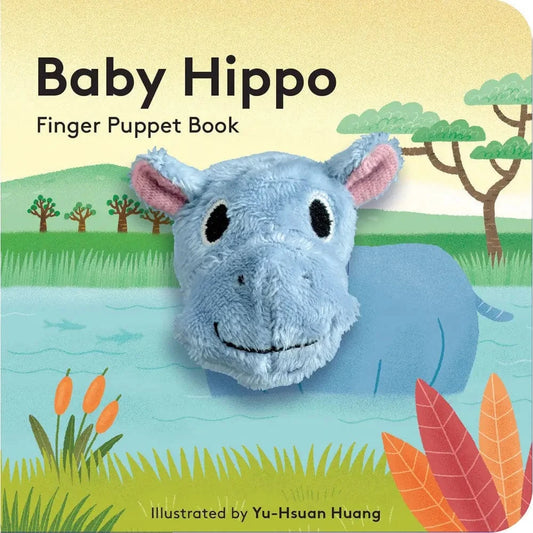 Baby Hippo: Finger Puppet Board Book Chronicle Books Lil Tulips