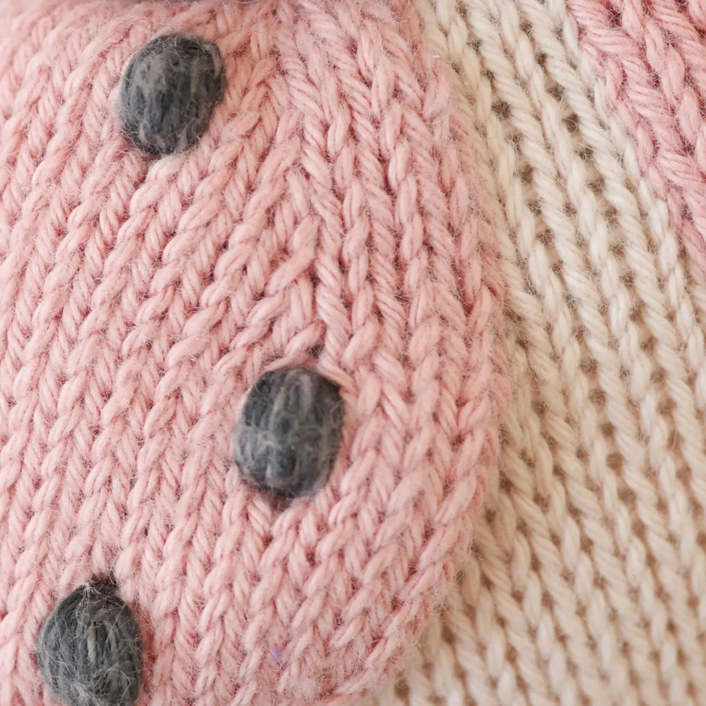 Baby Ladybug Hand Knit cuddle+kind Lil Tulips