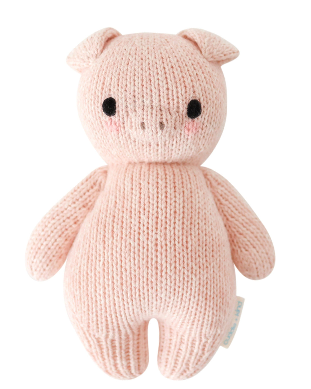 Baby Piglet Hand Knit Doll cuddle+kind Lil Tulips
