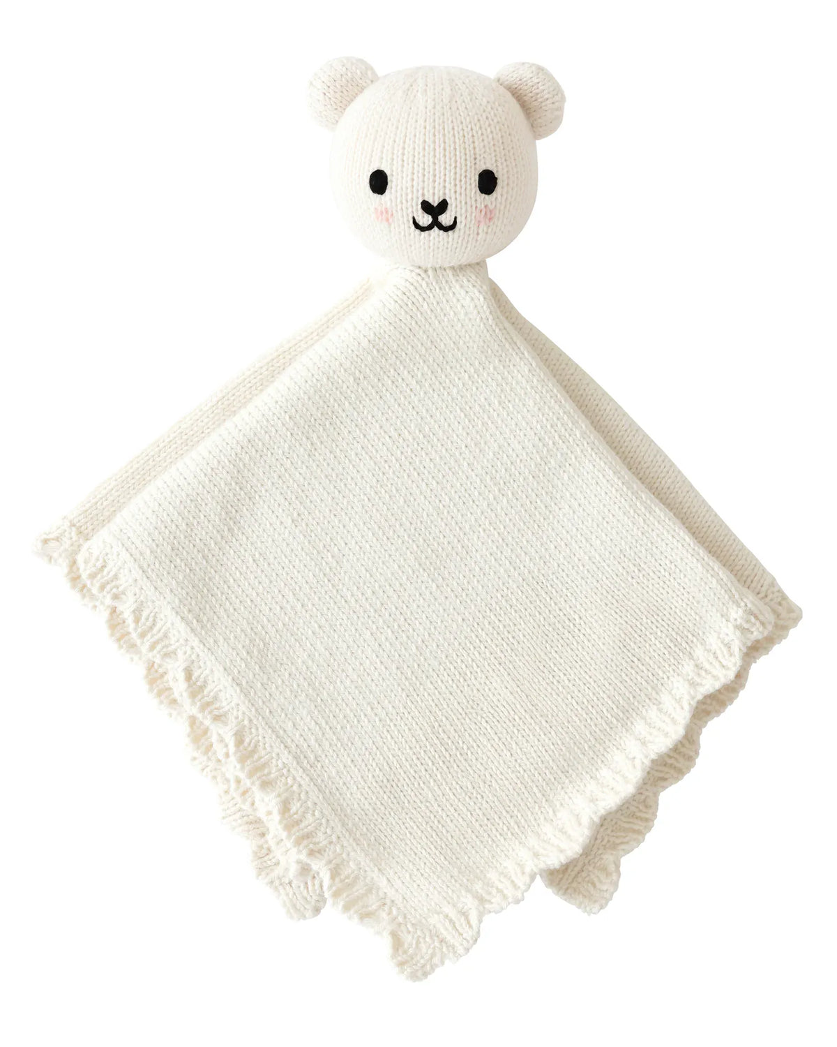 Baby Polar Bear Lovey cuddle+kind Lil Tulips