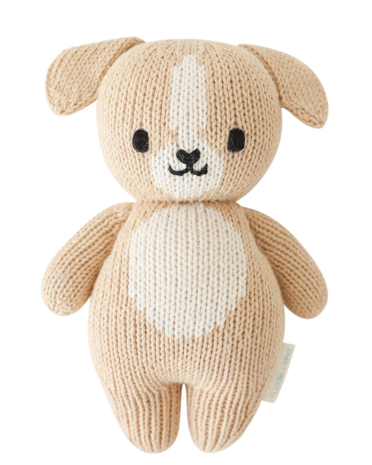 Baby Puppy Hand Knit Doll cuddle+kind Lil Tulips