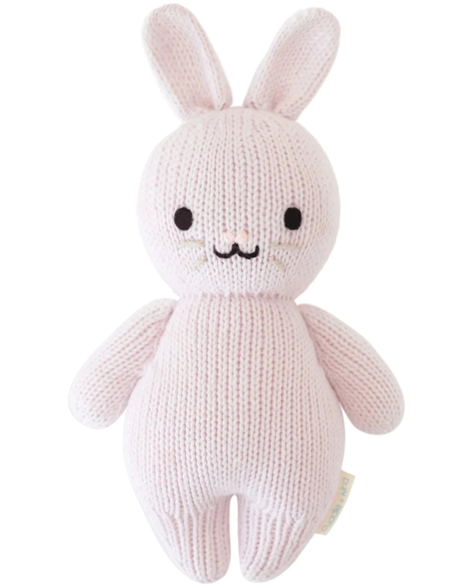 Baby Rabbit Lavender Hand Knit cuddle+kind Lil Tulips