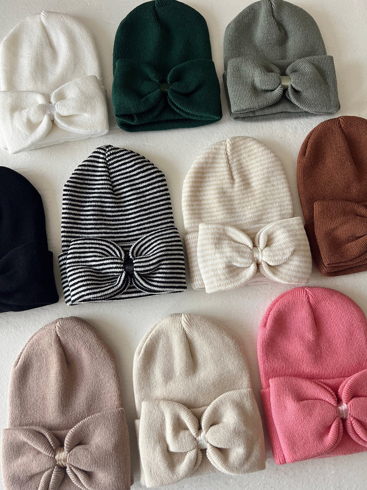 Baby's First Hat®, Sand Bow Default SpearmintLOVE Lil Tulips
