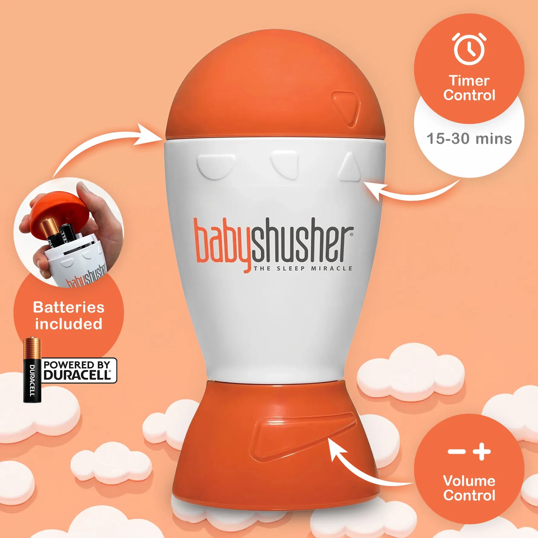 Baby Shusher - the Sleep Miracle Sound Machine Default Baby Shusher Lil Tulips