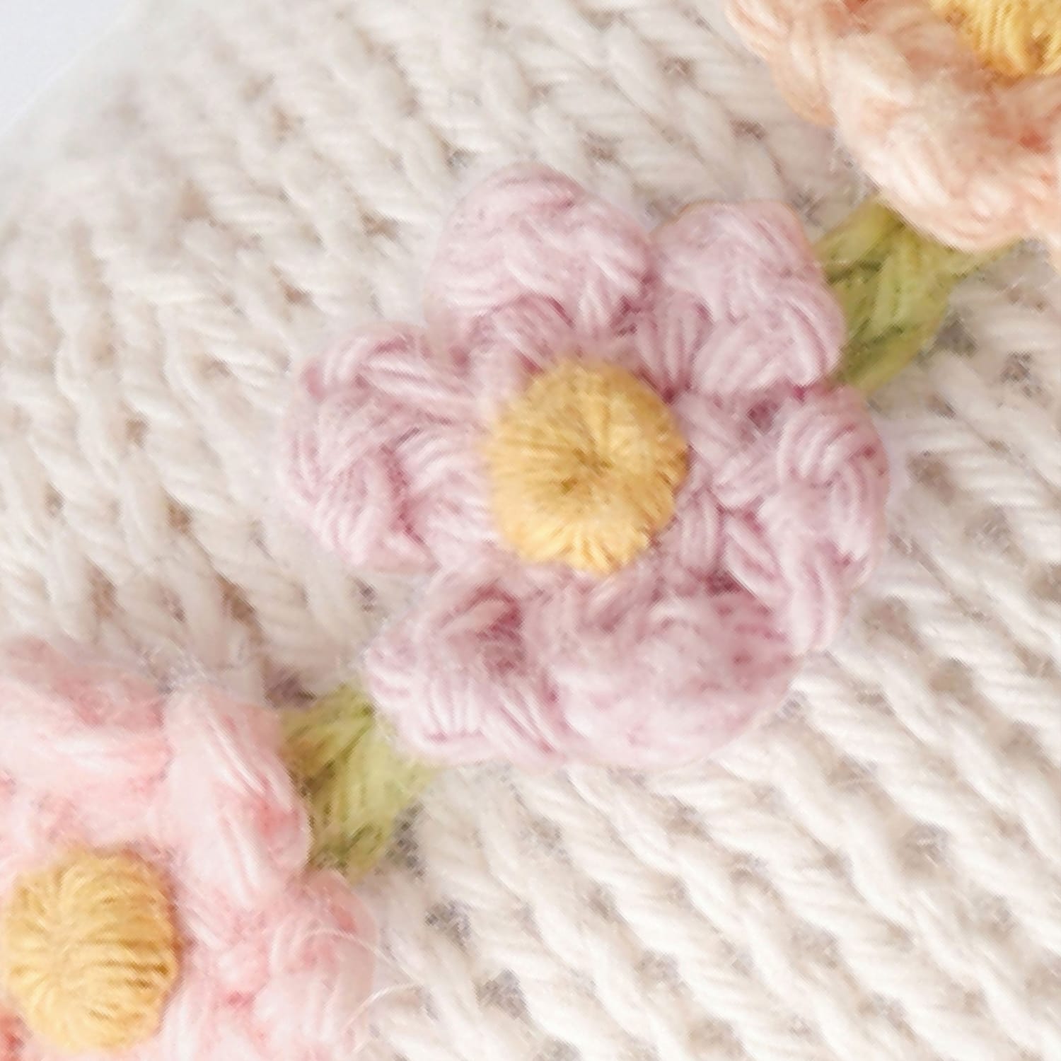 Baby Skeleton (blush) Hand Knit cuddle+kind Lil Tulips