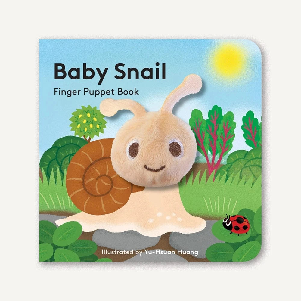 Baby Snail: Finger Puppet Book Chronicle Books Lil Tulips