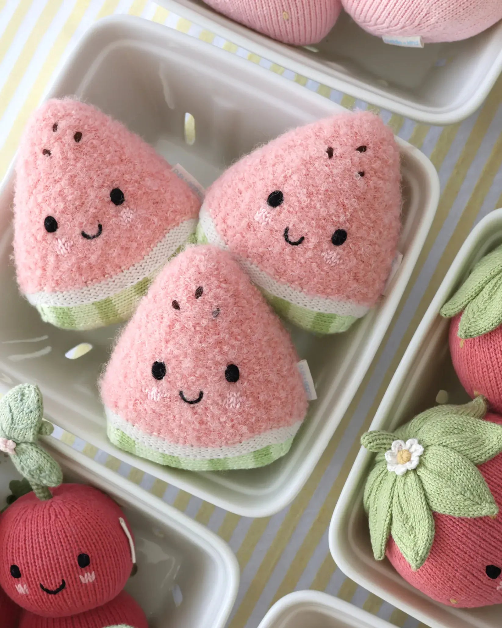 Baby Watermelon Hand Knit cuddle+kind Lil Tulips