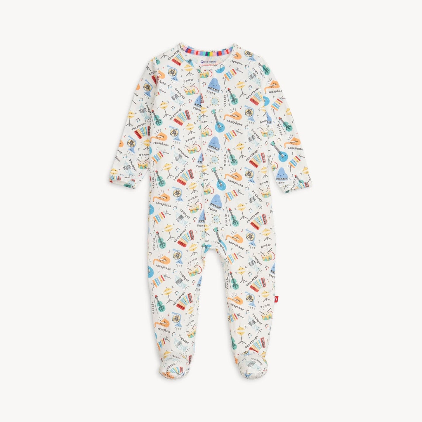 Bach & Roll Modal Footie Magnetic Me Lil Tulips