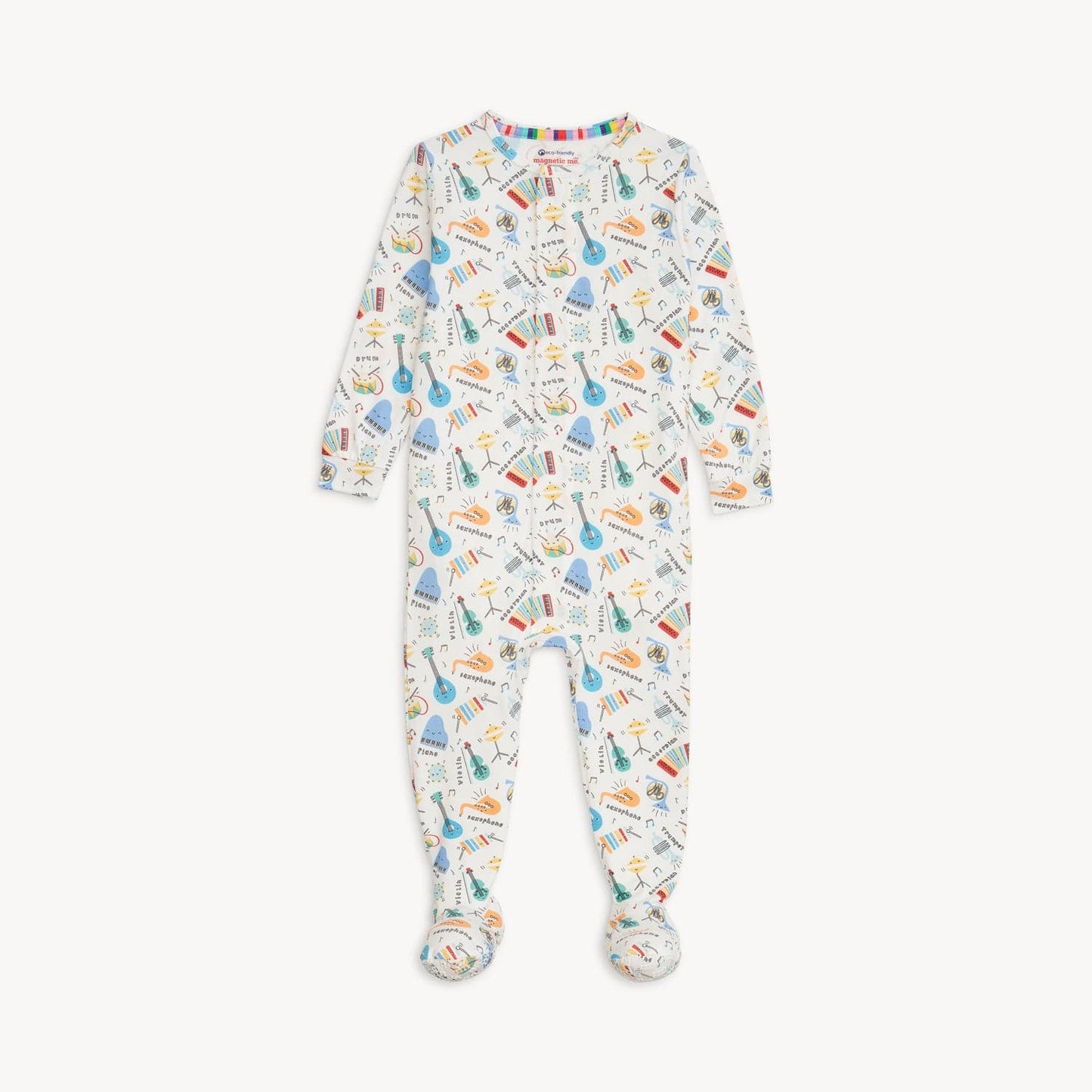 Bach & Roll Modal Footie Magnetic Me Lil Tulips