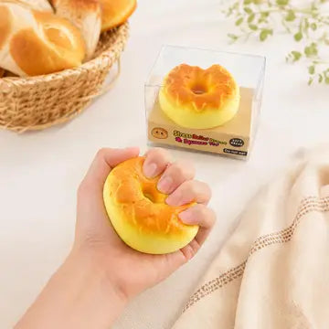 Bagel Loaf Squeeze Squishy Stress Relief Toy Sensibling Corp. Lil Tulips