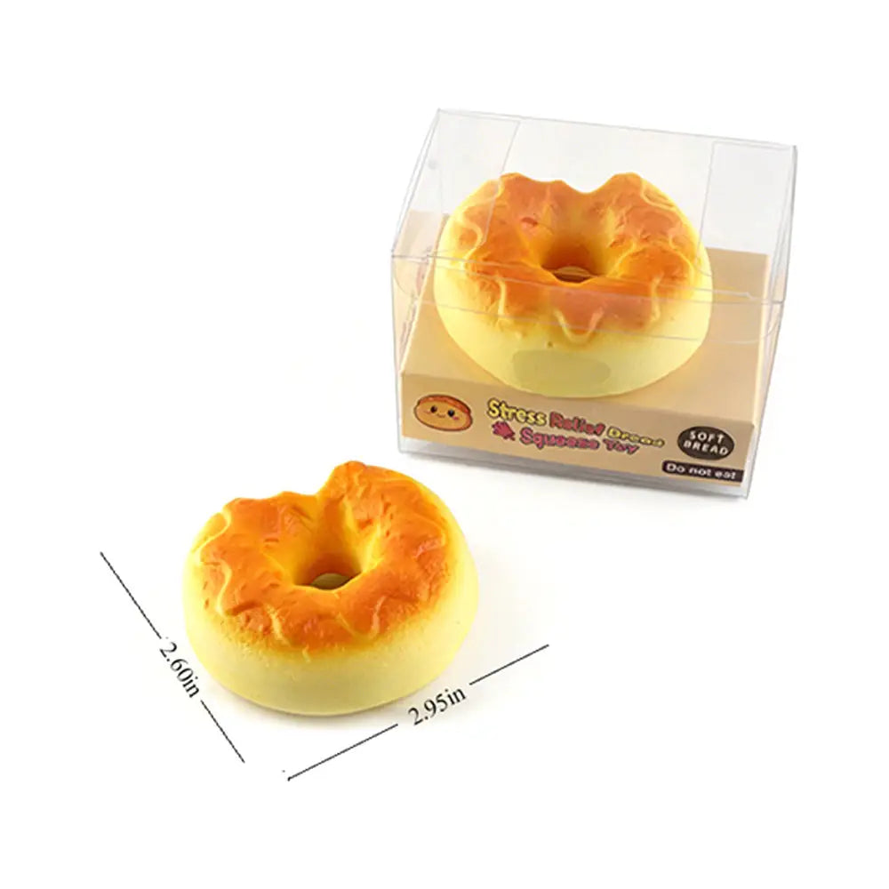 Bagel Loaf Squeeze Squishy Stress Relief Toy Sensibling Corp. Lil Tulips
